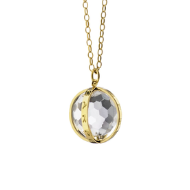 MONICA RICH KOSANN 18kt Yellow Gold Carpe Diem Necklace in Gold, Large