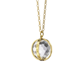 MONICA RICH KOSANN 18kt Yellow Gold Carpe Diem Necklace in Gold, Large