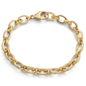 MONICA RICH KOSANN 18kt Yellow Gold Audrey" Link Charm Bracelet