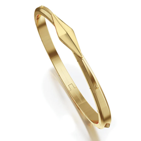 MONICA RICH KOSANN 18kt Yellow Gold Points North Cuff