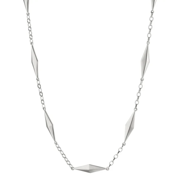 MONICA RICH KOSANN "Points North" Sterling Silver Necklace