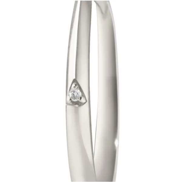 MONICA RICH KOSANN "Points North" Deep-Set Oval London Blue Topaz Ring with White Sapphires in Sterling Silver