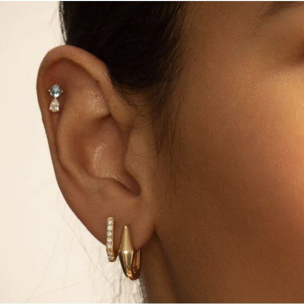 MONICA RICH KOSANN 18K Gold "Points North" Earring