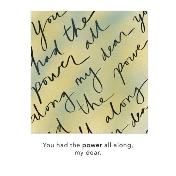 MONICA RICH KOSANN "Dorothy" 18K Gold Medallion Engraved with "you had the power all along my dear"