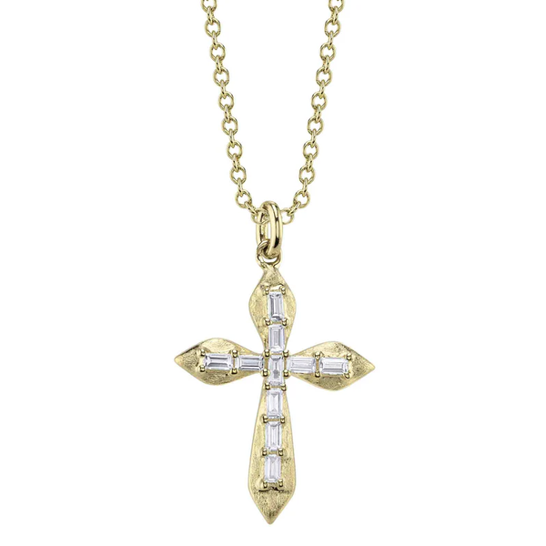 SHY CREATION INC 14kt Yellow Gold .18 Diamond Necklace