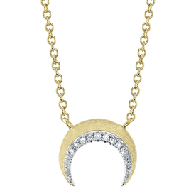 SHY CREATION INC 14kt Yellow Gold .02 Diamond Necklace