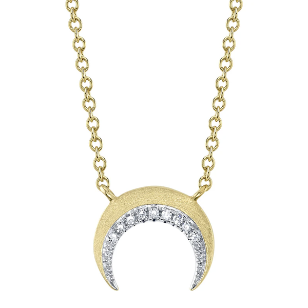 SHY CREATION INC 14kt Yellow Gold .02 Diamond Necklace