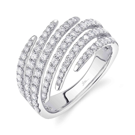 SHY CREATION INC 14kt White Gold .92 Diamond Ring