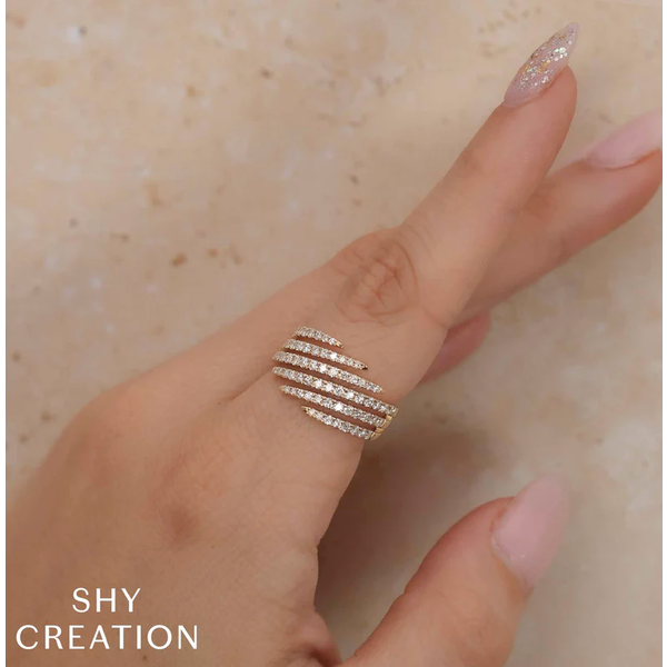 SHY CREATION INC 14kt White Gold .92 Diamond Ring