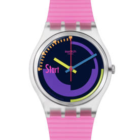 SWATCH Neon Pink Podium