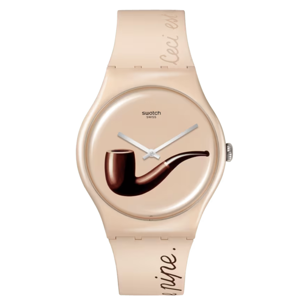 SWATCH LA TRAHISON DES IMAGES BY RENE MAGRITTE