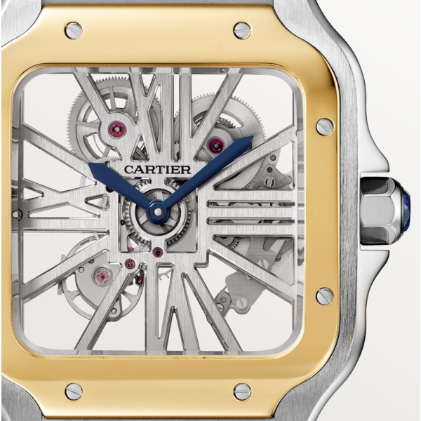 CARTIER Santos de Cartier skeleton watch