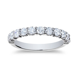 AMERICAN JEWELRY 18kt White Gold 1.04  Diamond Band