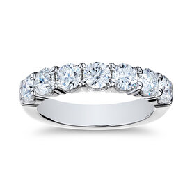AMERICAN JEWELRY 18kt White Gold 1.75 Diamond Band
