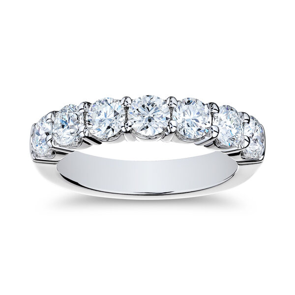AMERICAN JEWELRY 18kt White Gold 1.75 Diamond Band