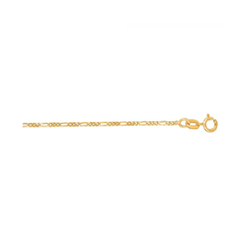 14kt Yellow Gold 1.9mm 18" Figaro Chain