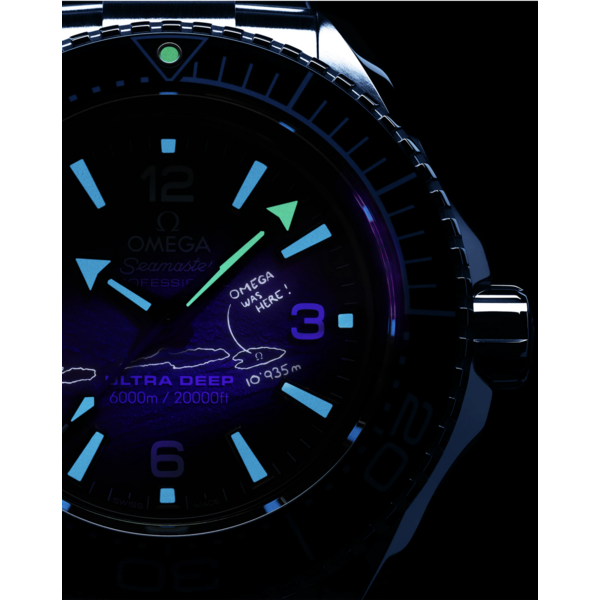 OMEGA Ultra Deep Summer Blue Seamaster Planet Ocean 6000M