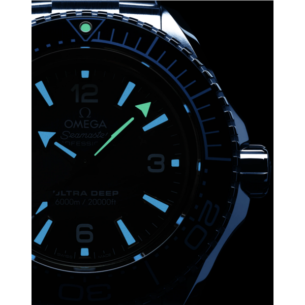 OMEGA Ultra Deep Summer Blue Seamaster Planet Ocean 6000M