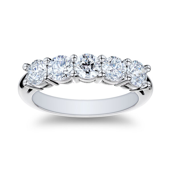 AMERICAN JEWELRY RD5160 - Plat 1.60 Diamond Band