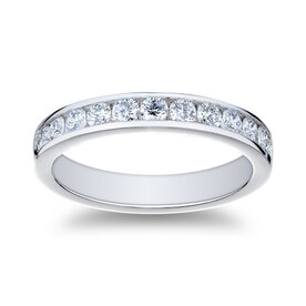 AMERICAN JEWELRY AJ1006W - 18ky .72 Diamond Band