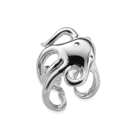 MONICA RICH KOSANN Stirling Silver "Intuition" Octopus Ring