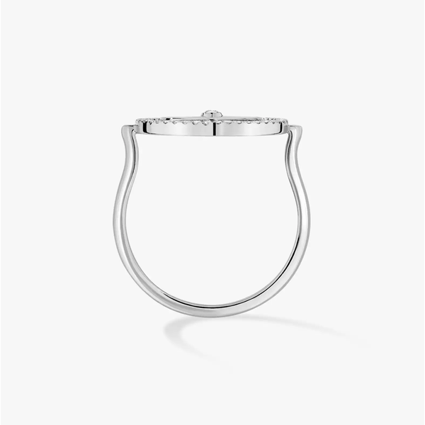 MESSIKA 18kt White Gold Lucky Move Diamond Ring