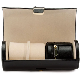 WOLF DESIGNS Palermo Watch Roll Black