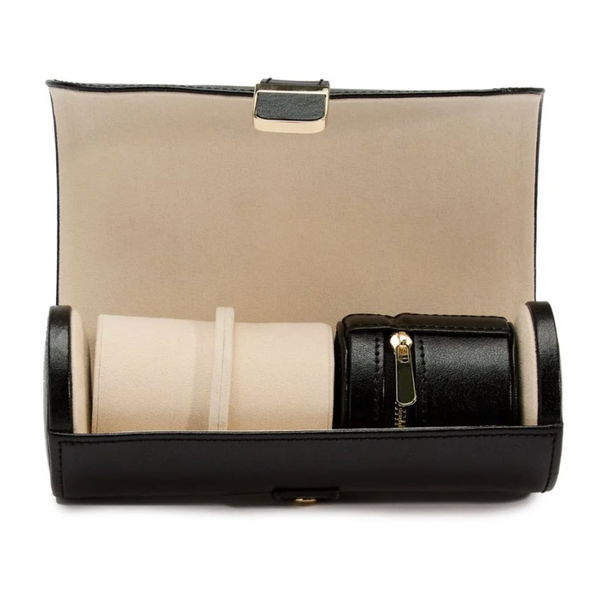 WOLF DESIGNS Palermo Watch Roll Black