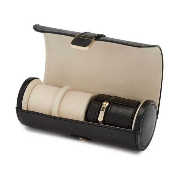 WOLF DESIGNS Palermo Watch Roll Black