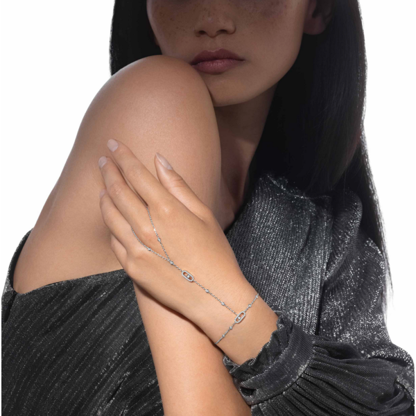MESSIKA 12021-WG - 18kw Move Uno Hand Bracelet