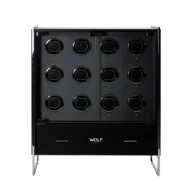 WOLF DESIGNS 12 Piece Watch Winder Cabinet
