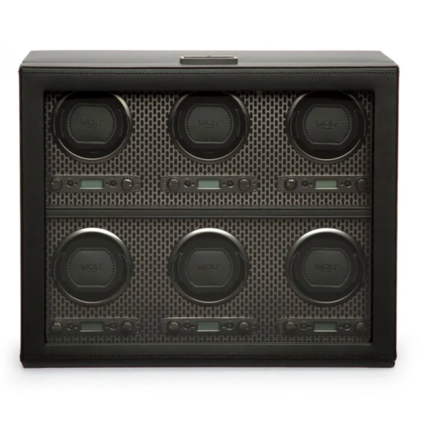 WOLF DESIGNS Axis 6 Piece Watch Winder