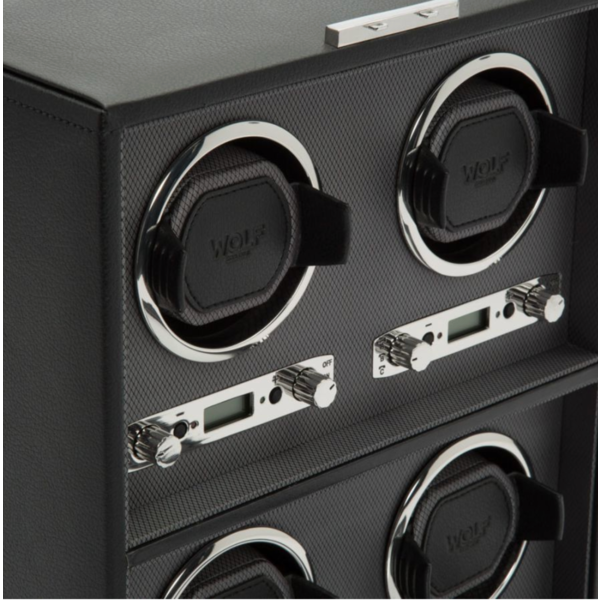 WOLF DESIGNS 4 Piece Watch Winder