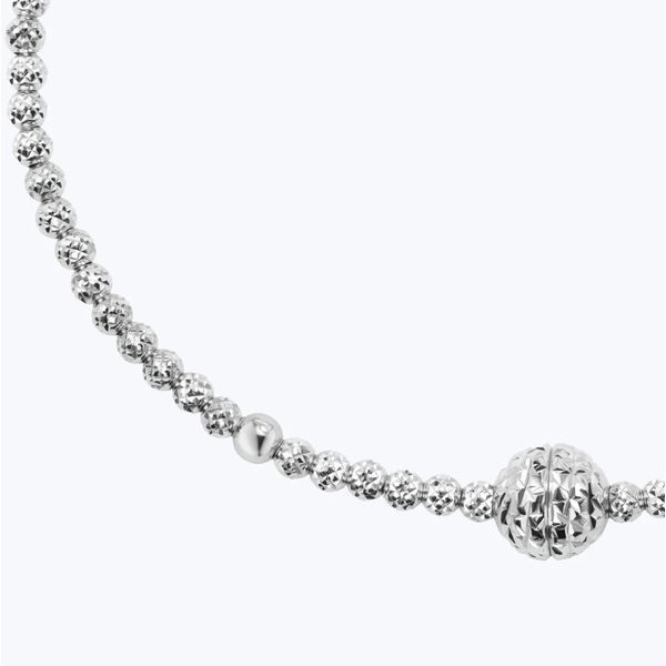 PLATINUM BORN Plat Halo Connector Bracelet