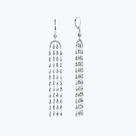 PLATINUM BORN Platinum Seki Long Earrings