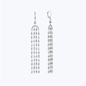 PLATINUM BORN Platinum Seki Long Earrings