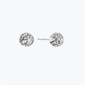 PLATINUM BORN Platinum 6mm Lunar Studs