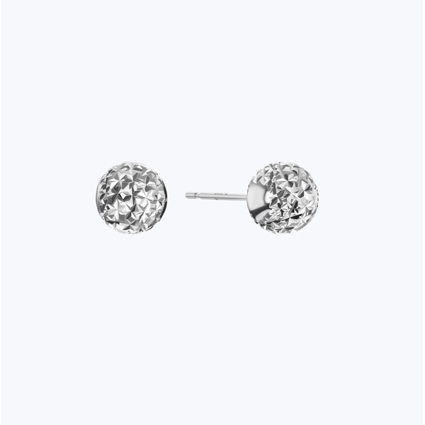 PLATINUM BORN Platinum 6mm Lunar Studs