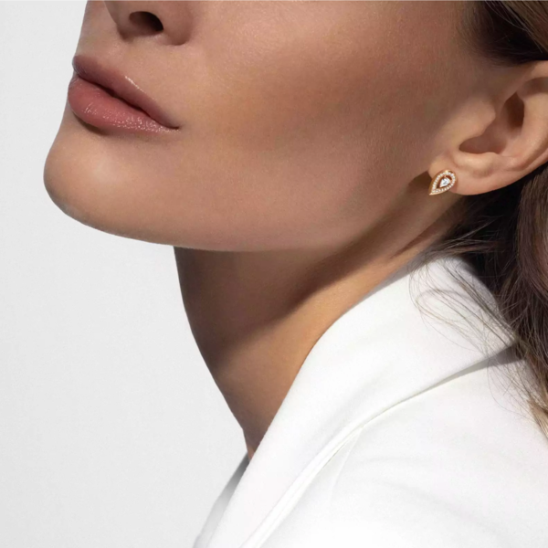 MESSIKA Fiery 0.10ct Yellow Gold Diamond Earrings