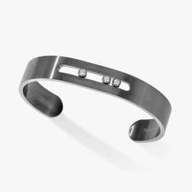 MESSIKA Move Titanium Graphite Bangle