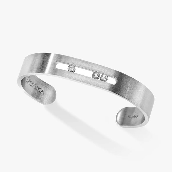 MESSIKA Move Titanium Natural Bangle