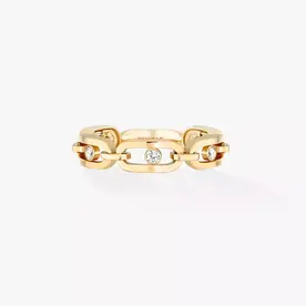 MESSIKA Move Link Multi Yellow Gold Diamond Ring