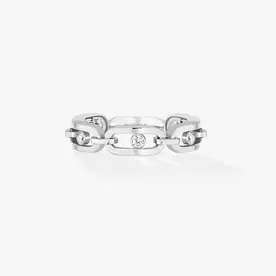 MESSIKA Move Link Multi White Gold Diamond Ring