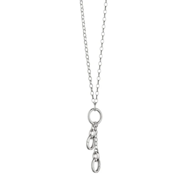 MONICA RICH KOSANN 18" "Design Your Own" Short Charm Chain Necklace, 2 Charm Stations