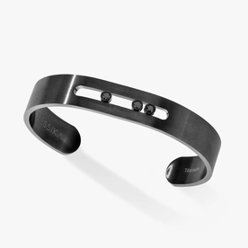 MESSIKA Move Titanium Black Bangle