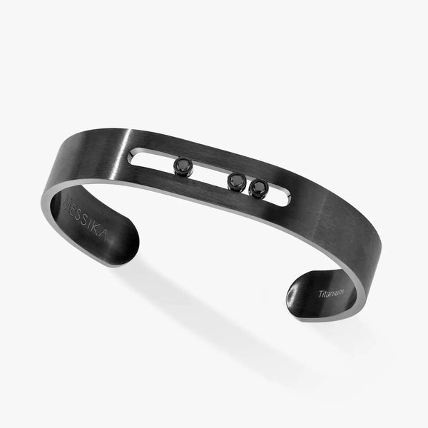 MESSIKA Move Titanium Black Bangle