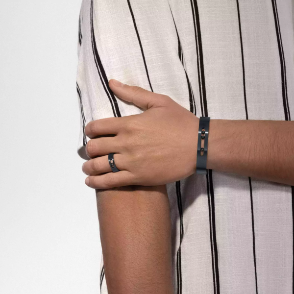 MESSIKA Move Titanium Black Bangle