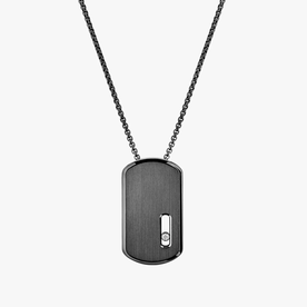 MESSIKA Move Titanium Graphite LM Pendant Necklace
