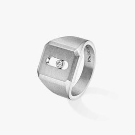 MESSIKA Move Titanium Natural Signet Ring