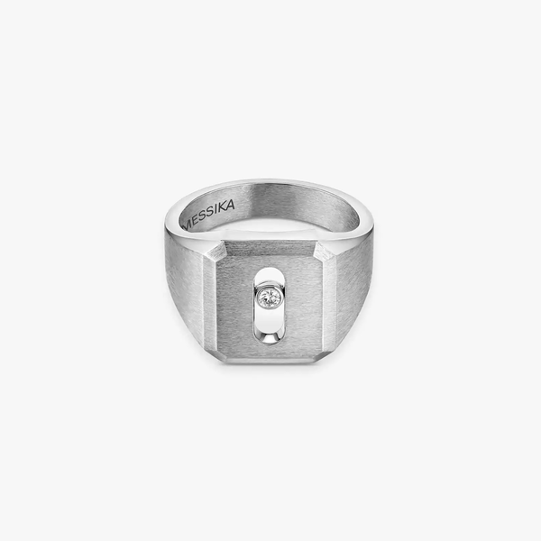 MESSIKA Move Titanium Natural Signet Ring